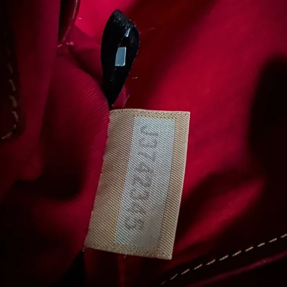 Dooney & Bourke Florentine Red Leather Satchel Handbag